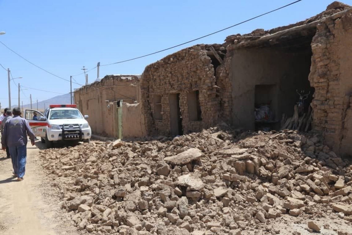 تصاویری از زلزله ۵/ ۵ ریشتری در جاجرم